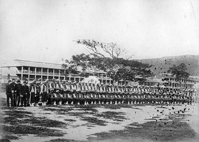 Soldiers of the West India Regiment, c.1870-90 by British Photographer